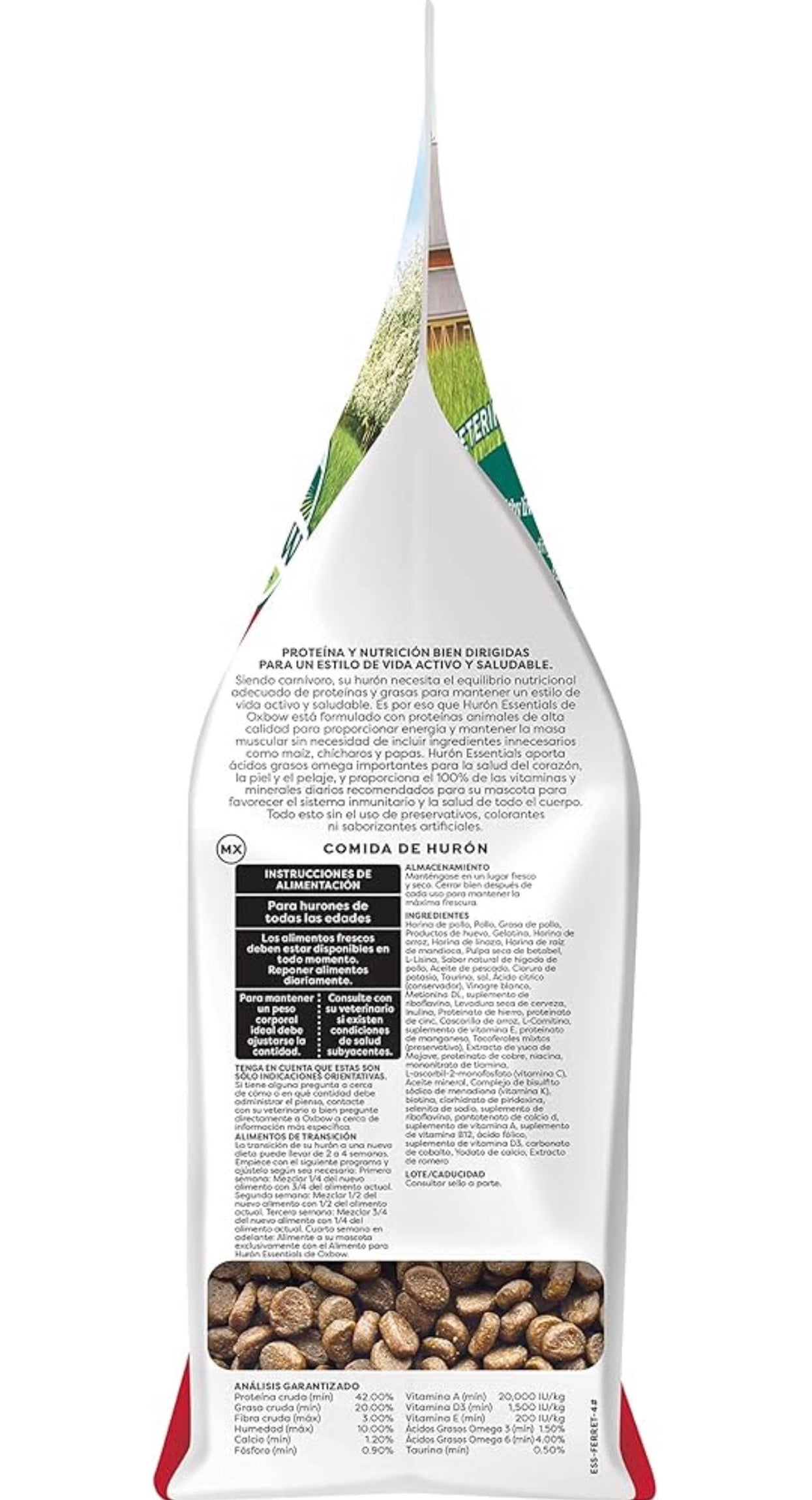 Alimento Premium para Hurones -Oxbow Essentials Ferret Food
